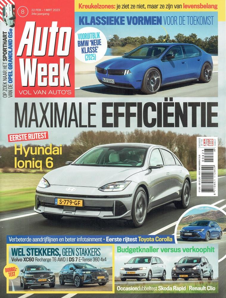 Autoweek 2023 nr. 8 (o.a. DS 7 E-Tense 360 & Volvo XC60 T6), Verzenden, Gelezen, Algemeen