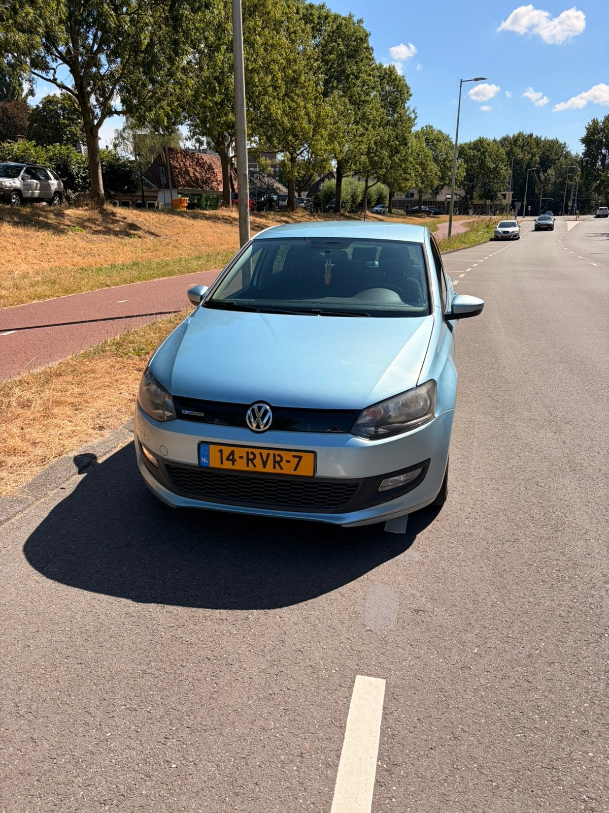 Volkswagen Polo 1.2 TDI 55KW BM 2011 Blauw, Auto's, Volkswagen, Voorwielaandrijving, 74 pk, 1199 cc, Origineel Nederlands