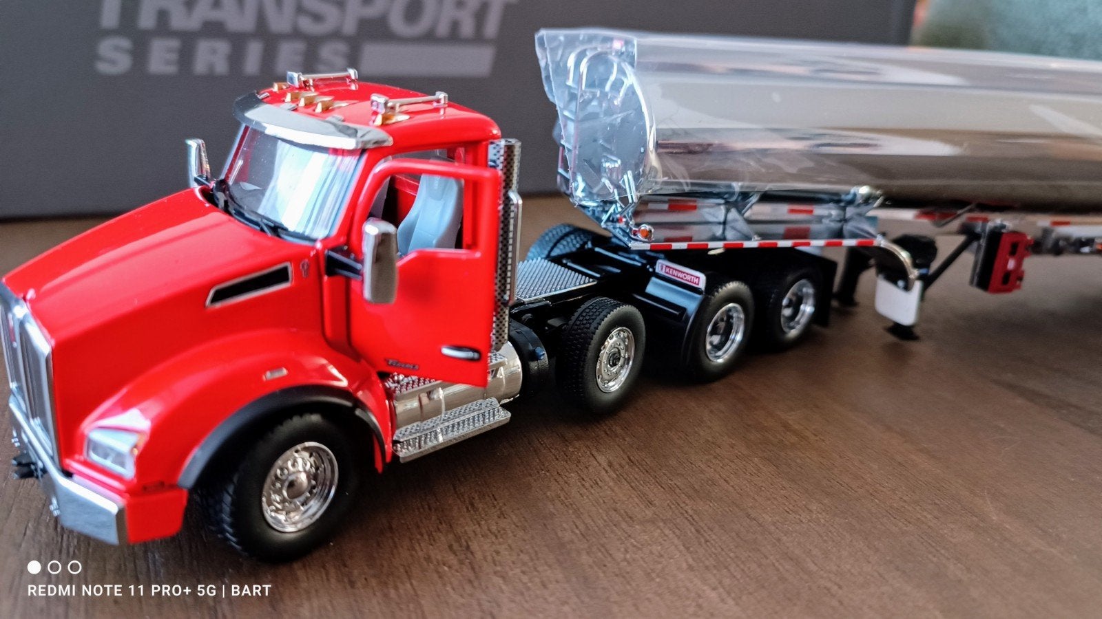 KENWORTH T880 4AS TREKKER MET 2AS CHROME TANKTRAILER, Ophalen of Verzenden, Nieuw, Bus of Vrachtwagen, Overige merken