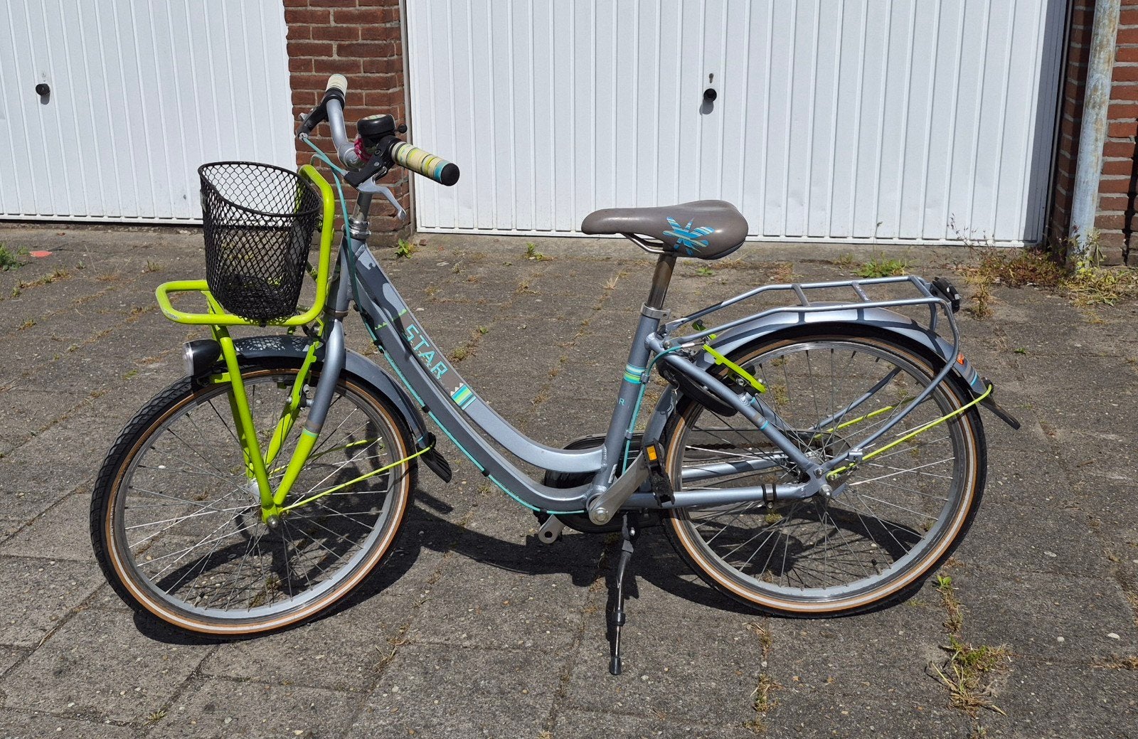Batavus star meisjesfiets 22 inch, Ophalen, Gebruikt, 22 inch