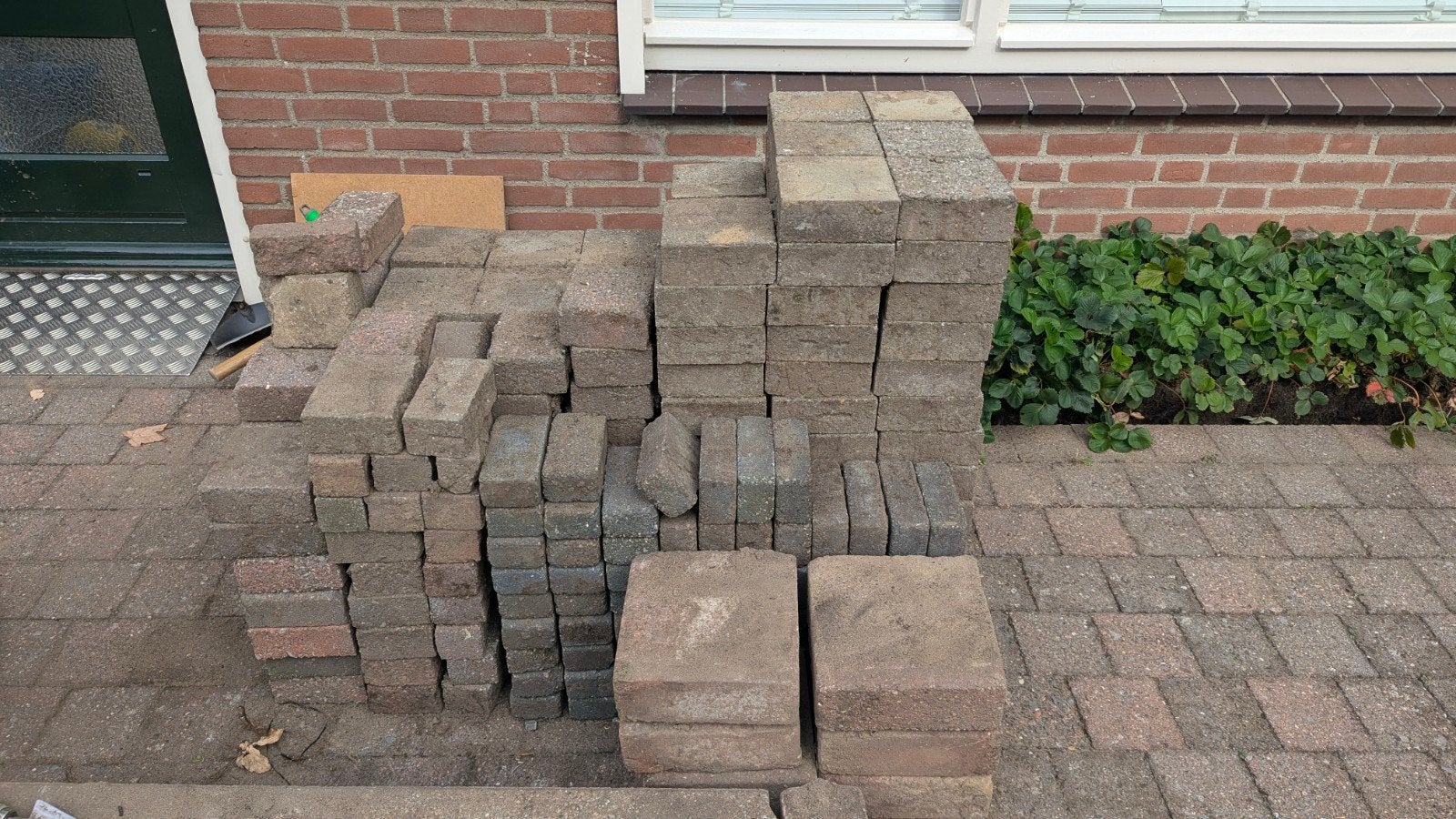 Diverse gebruikte stenen, Ophalen, Gebruikt, Klinkers, 10 m² of meer