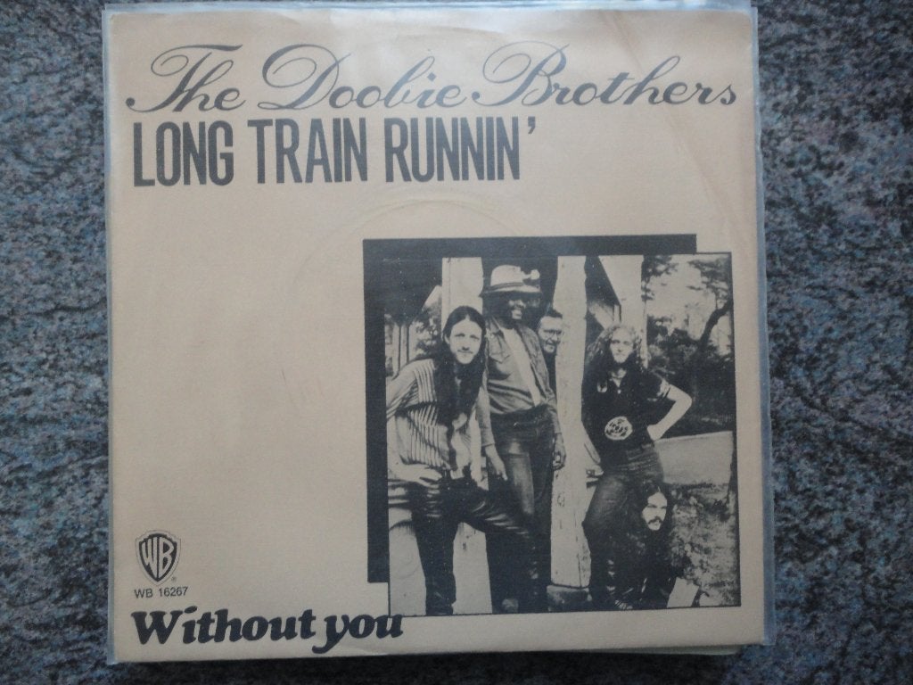 Doobie Brothers - Long train runnin'  NL 1973 FH, Gebruikt, Fotohoes, 7 inch, Ophalen of Verzenden
