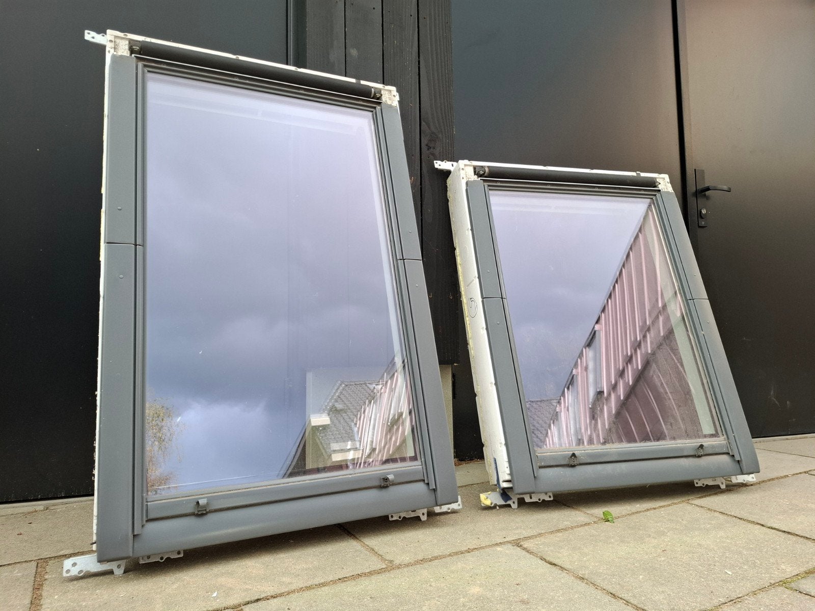 2 Velux dakramen (GGUMK06 & GGUMK04) met zonwering, Ophalen, Gebruikt, Dakraam
