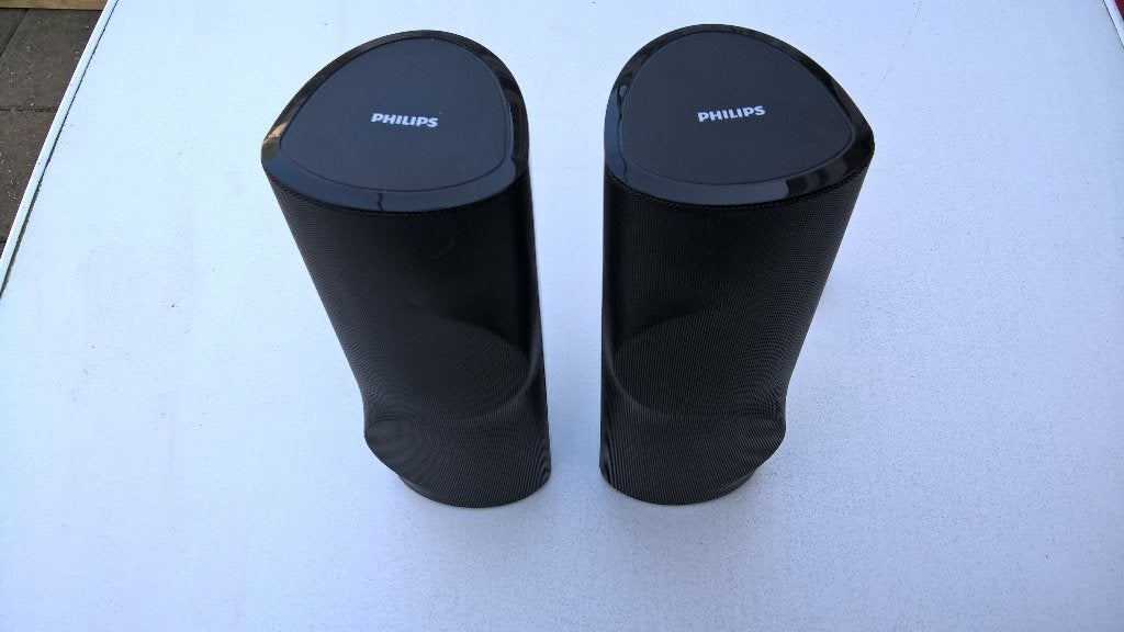 TE koop aangeboden mooi phillips boxen doe gepast bod., Ophalen of Verzenden, Zo goed als nieuw, Minder dan 60 watt, Philips