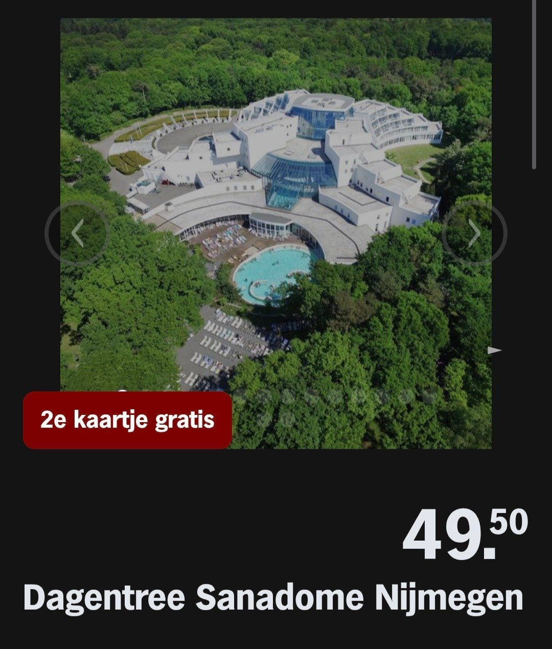 SANADOME NIJMEGEN ♡ Dagentree - 2e kaartje gratis (AH Actie), Tickets en Kaartjes, Kortingen en Cadeaubonnen, Overige soorten