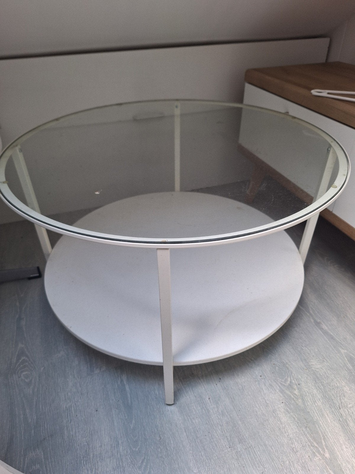 Ikea salontafel, Huis en Inrichting, Tafels | Salontafels, Ophalen, 50 tot 100 cm, Rond, 50 tot 100 cm