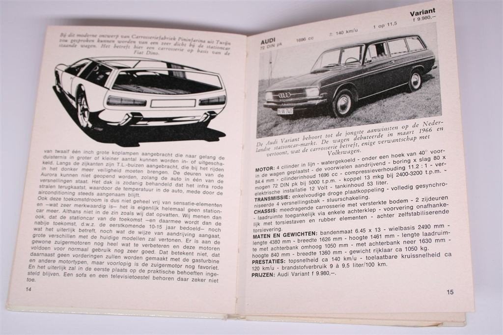 Alle Auto\'s 6 [1968] — Europese Stationcars — Alkenreeks 15, Boeken, Auto's | Boeken, Ophalen of Verzenden, Gelezen, Algemeen