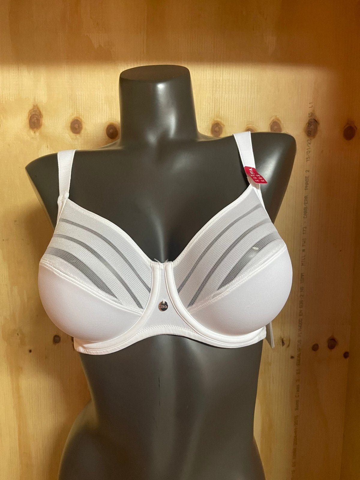 Lisca bh maat 75e model allegra, Verzenden, Wit, BH