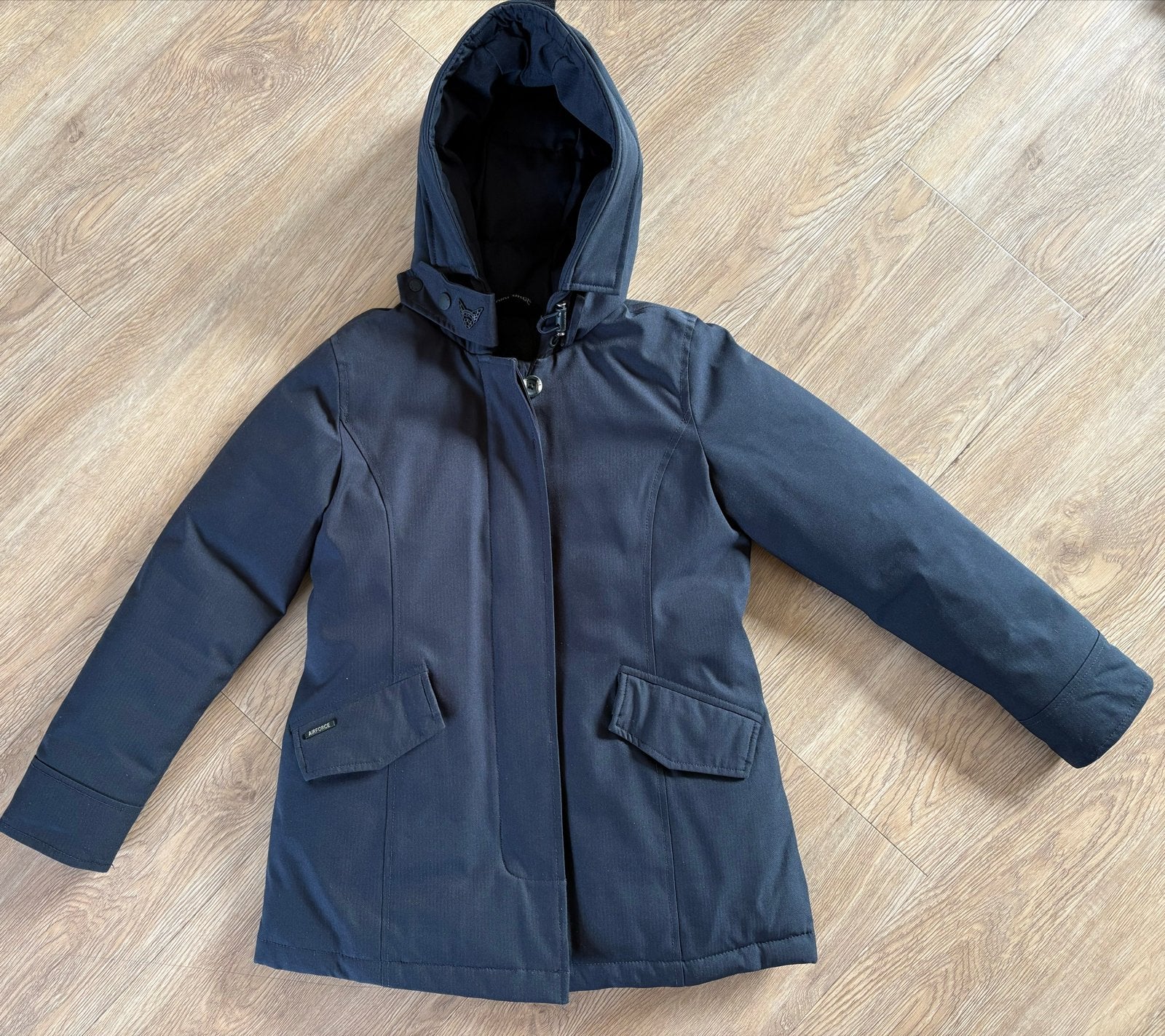 Airforce winterjas maat 140 (10Y) zo goed als nieuw, Kinderen en Baby's, Ophalen, Zo goed als nieuw, Jongen of Meisje, Jas