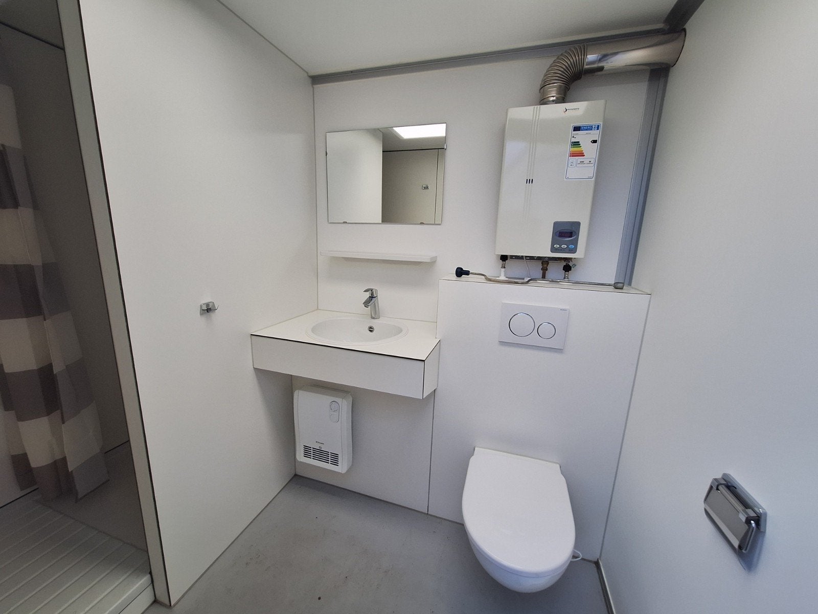 Te Huur, Mobiele badkamer, Ophalen