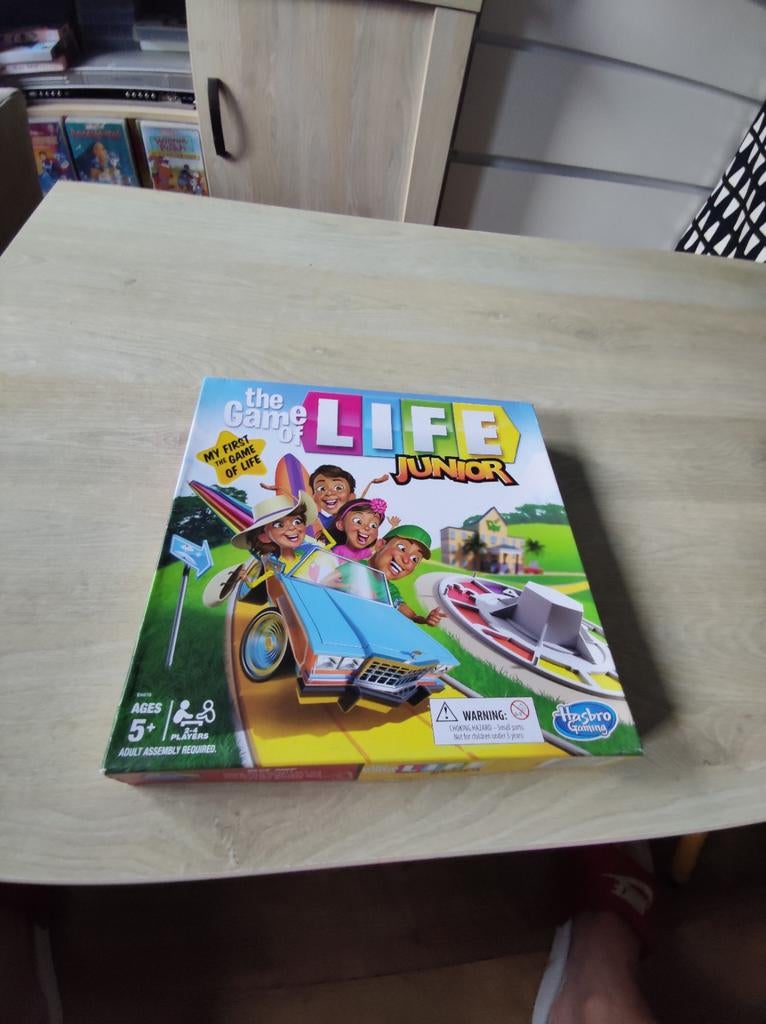 The Game of Life Junior - Familie Bordspel, Hobby en Vrije tijd, Gezelschapsspellen | Bordspellen, Zo goed als nieuw, Consumercare@hasbro.co.uk