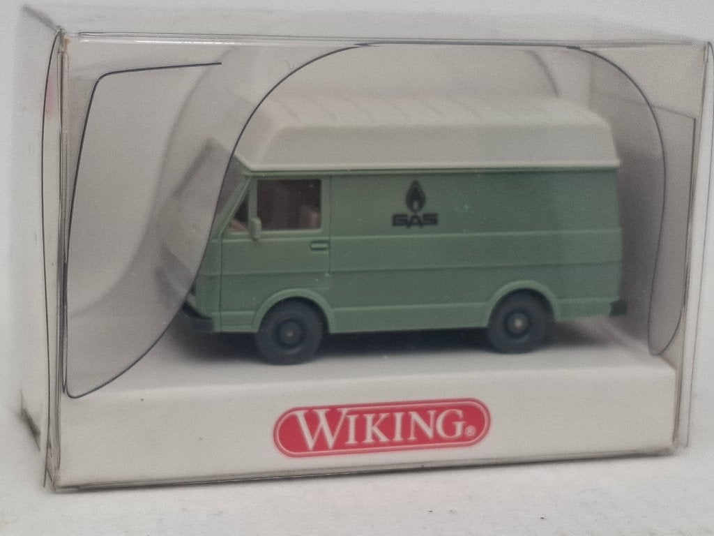 VW LT28 "Gas" - Wiking 1/87 Volkswagen, Verzenden, Zo goed als nieuw, Auto, Wiking