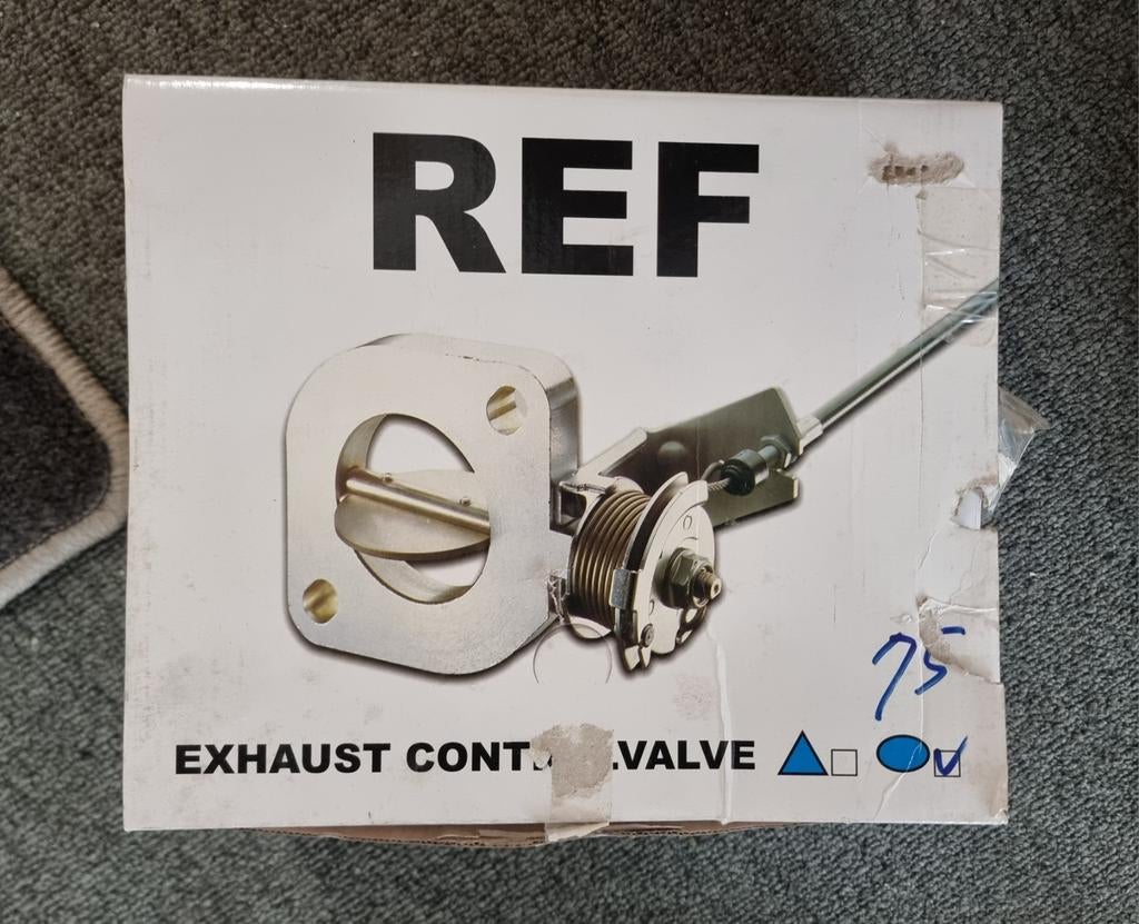 3 inch exhaust valve universeel, Ophalen of Verzenden
