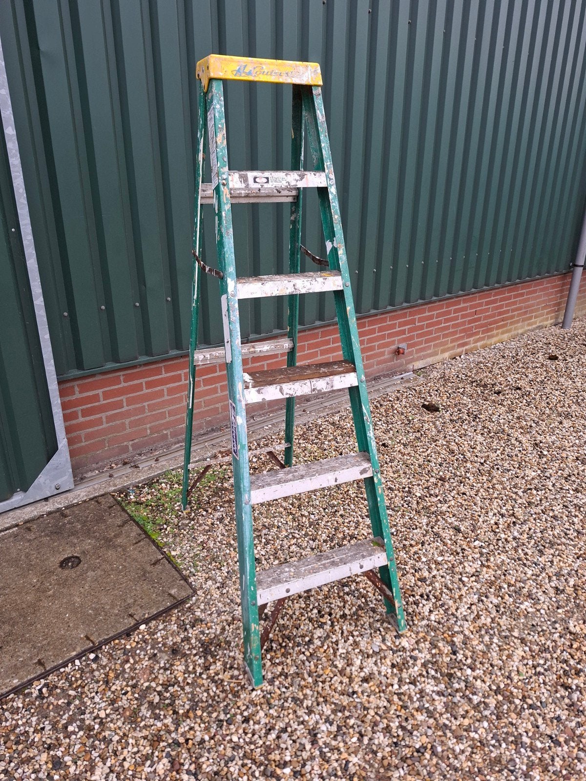 Louisville ladder/trap 5 tredes, Ophalen, X, Minder dan 2 meter, X