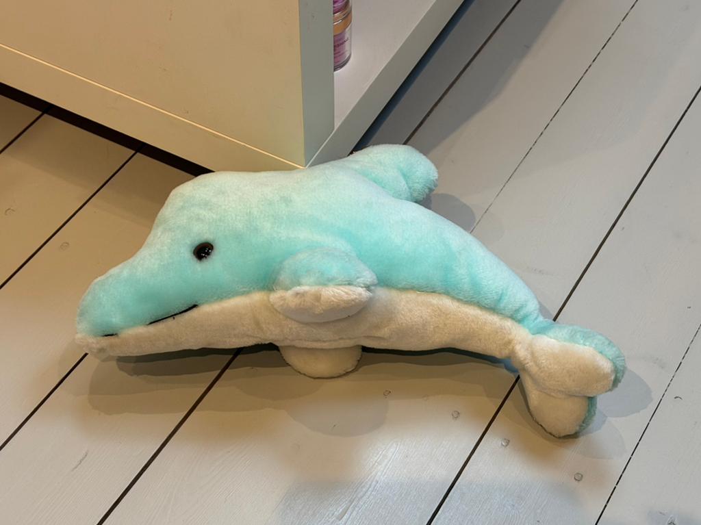 Dolfijnen knuffel, Overige karakters, Overige typen, Blauw, Nieuw