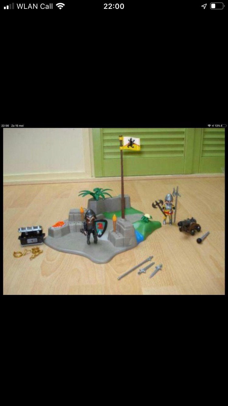Playmobil stoere ridder set., Ophalen of Verzenden, Zo goed als nieuw