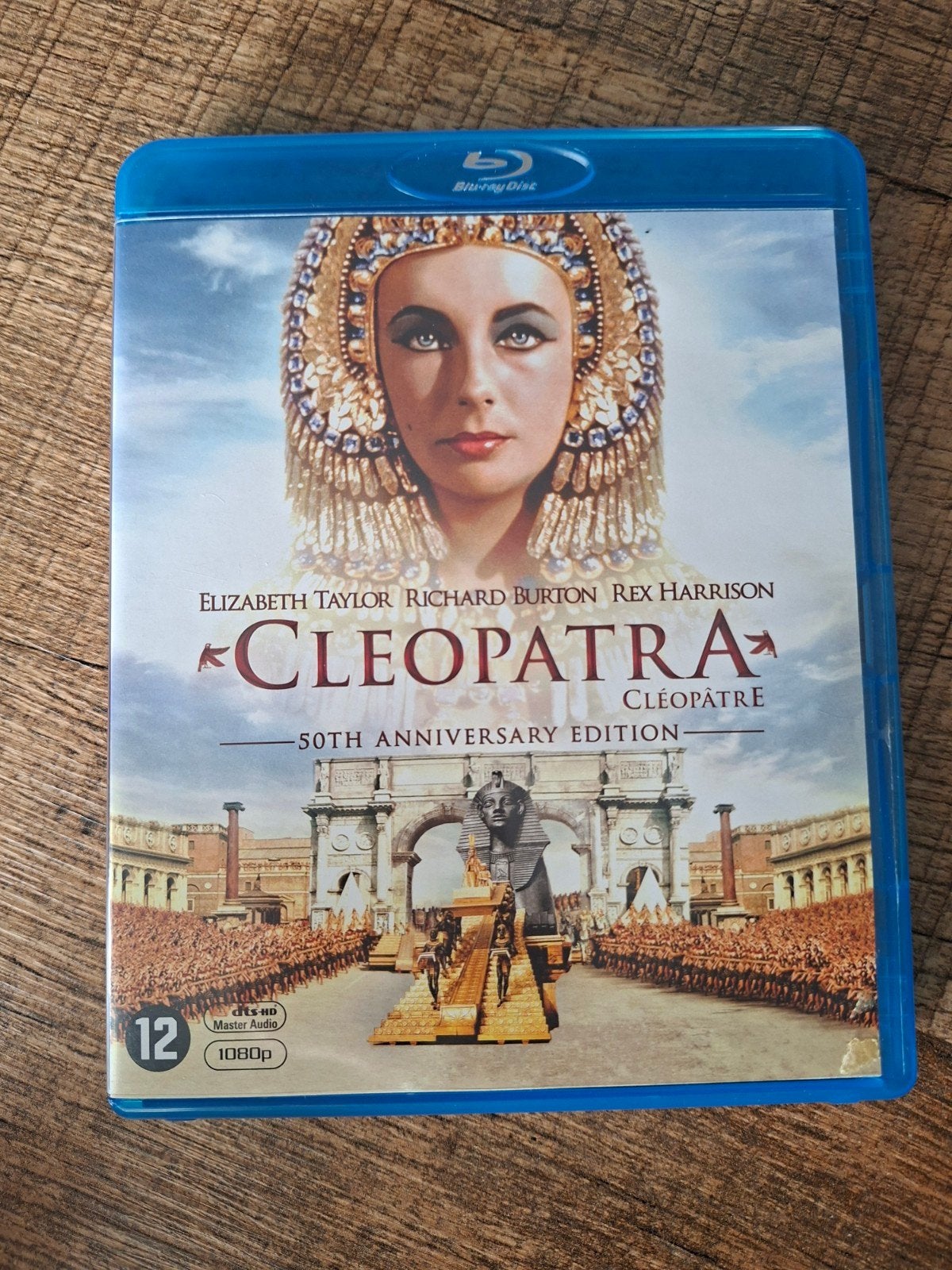 Cleopatra - 50th Anniversary Edition Blu-ray, Ophalen of Verzenden, Zo goed als nieuw, Klassiekers