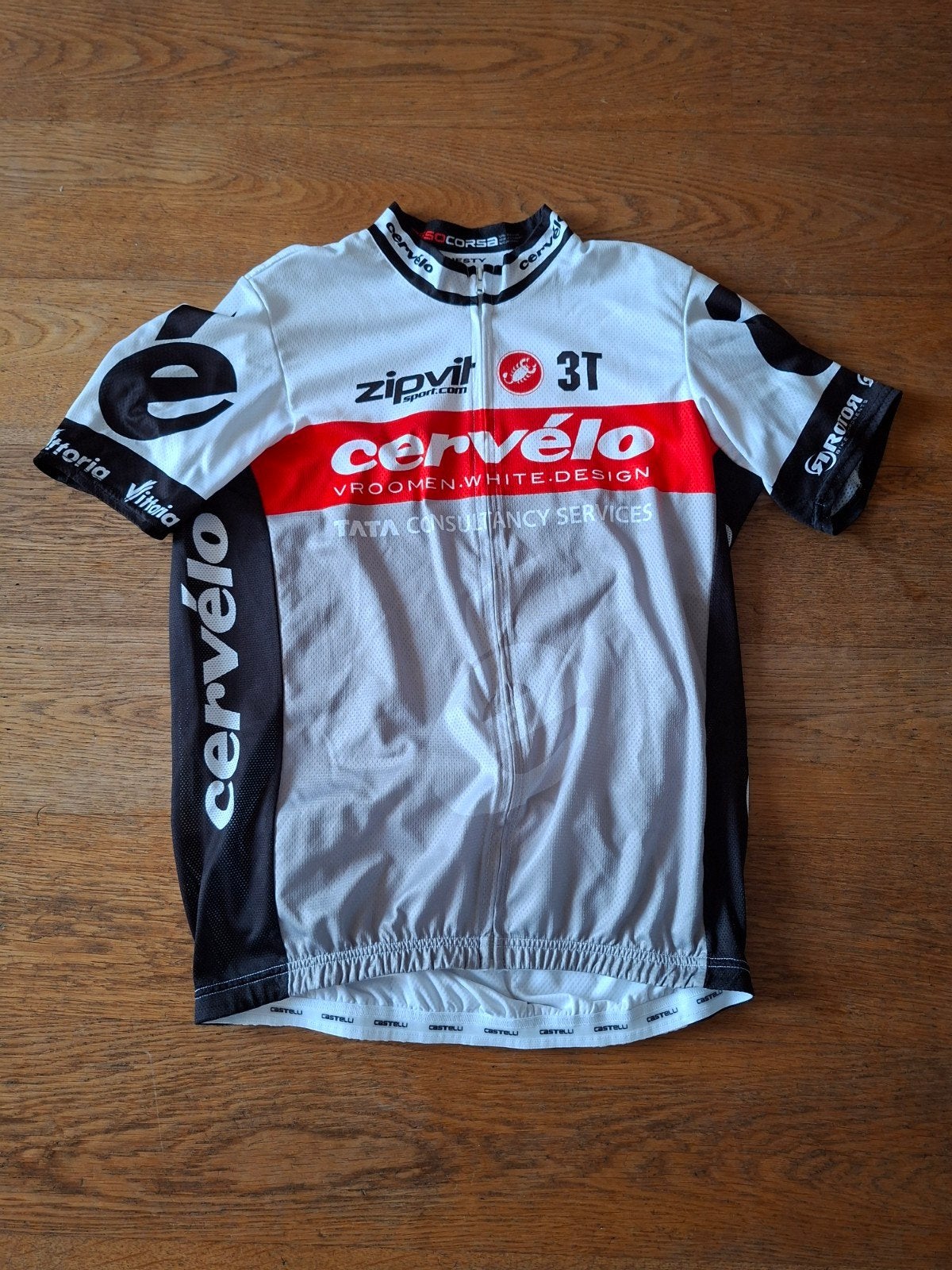 Castelli Cervélo 3T Fietsshirt XXL, Ophalen of Verzenden, Zo goed als nieuw, XXL, Bovenkleding