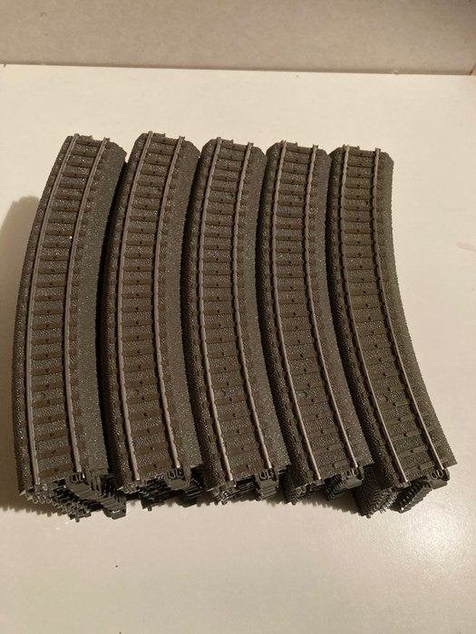 Marklin h0 gebogen rails 24130 bocht R1, Wisselstroom, Gebruikt, Verzenden, Analoog