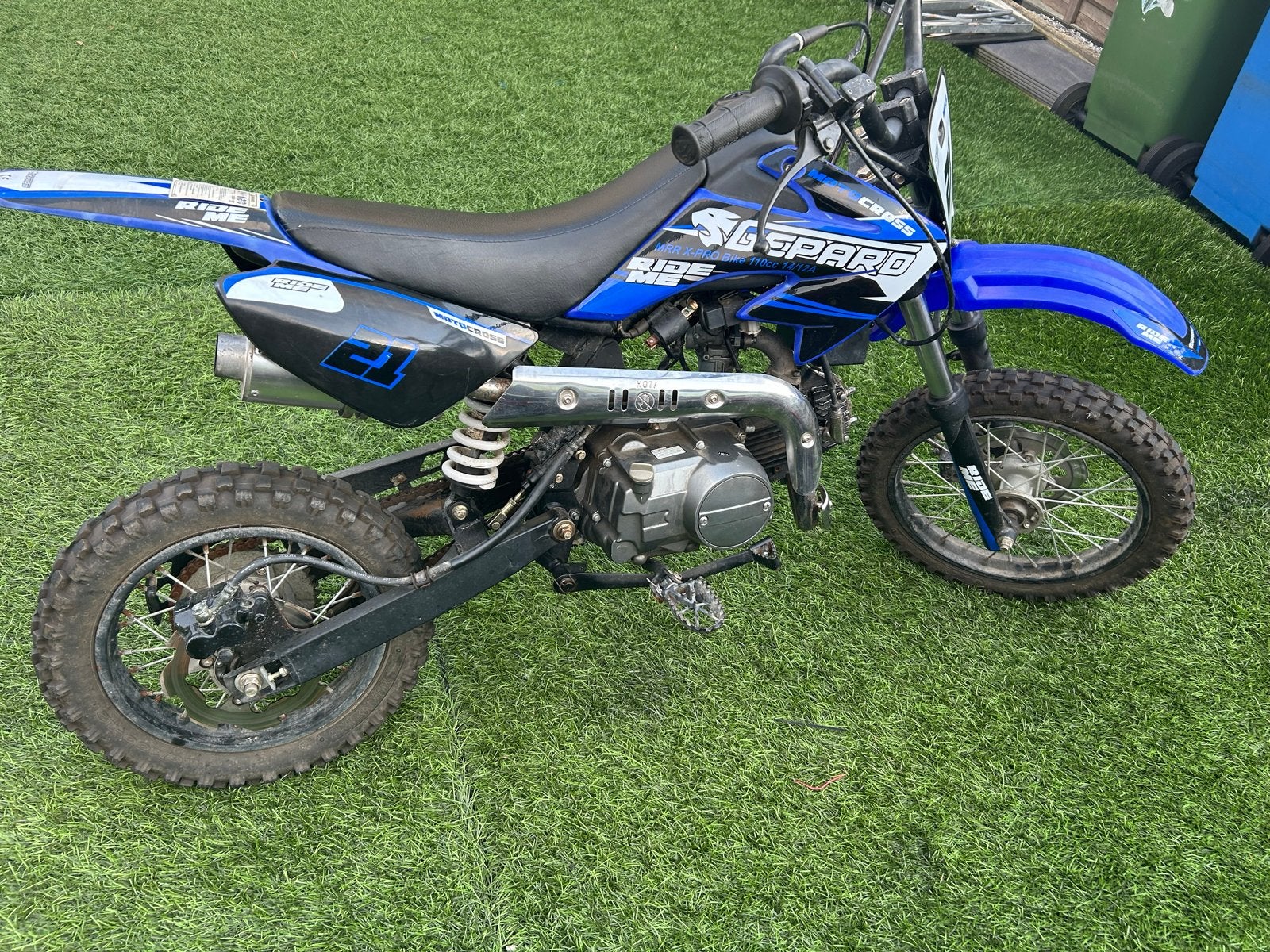 110cc Automaat Crossmotor/Pitbike - Goed Onderhouden, Ophalen of Verzenden, Zo goed als nieuw, Pitbike