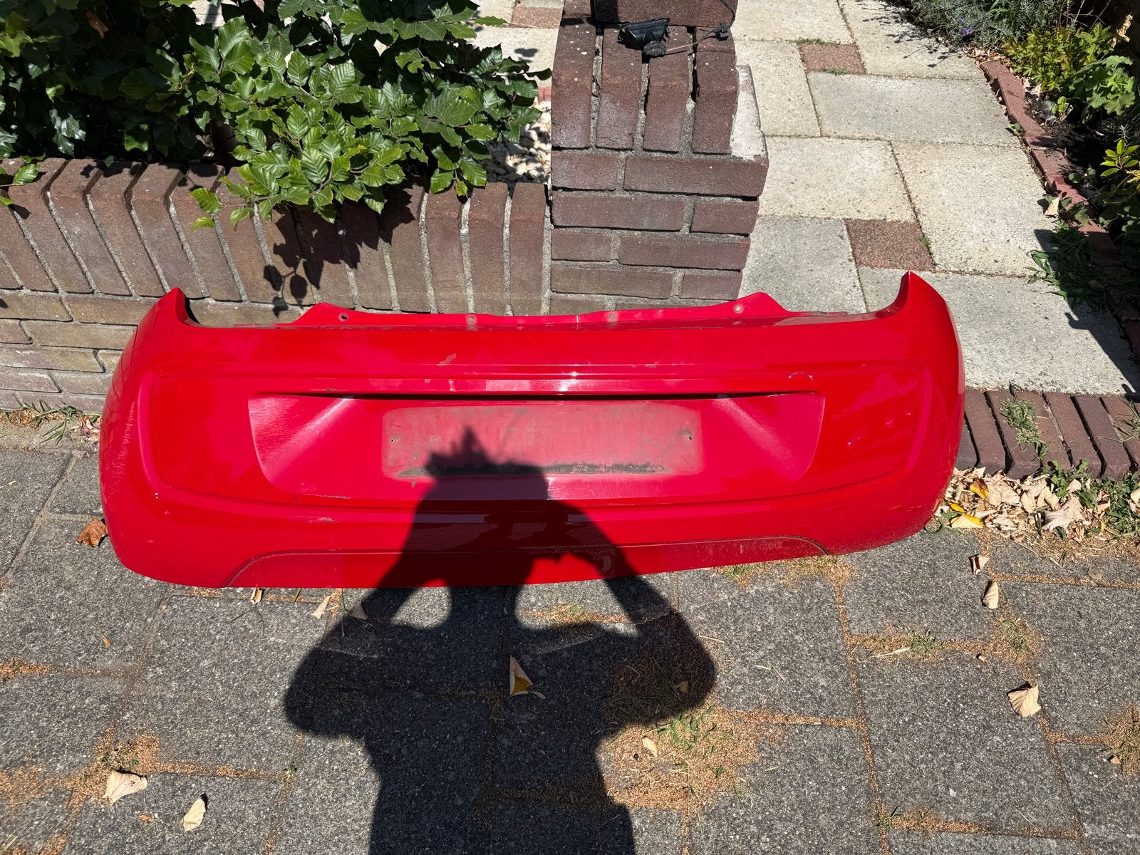Rode achterbumper VW UP! - Gebruikt, Ophalen, Gebruikt, Volkswagen, Achter