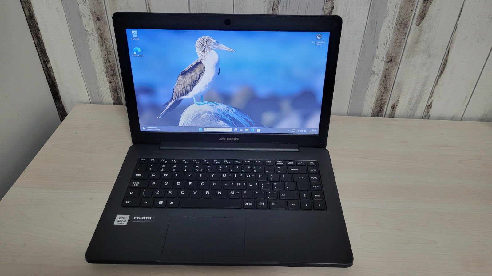 Medion Windows 11 | i3 10th gen | 8GB DDR4 | 128GB SSD, 2 tot 3 Ghz, 15 inch, Ophalen of Verzenden, Zo goed als nieuw