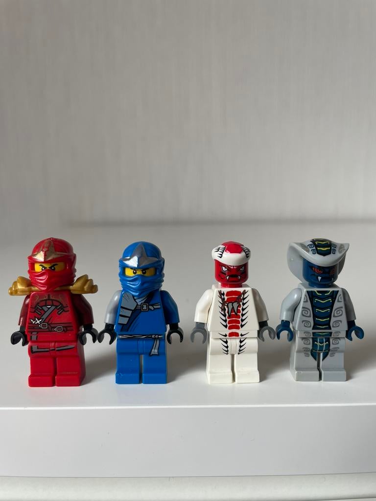 Lego Ninjago Kai, Jay ZX & Snappa, Lasha, Ophalen, Gebruikt, Lego, Minifiguur