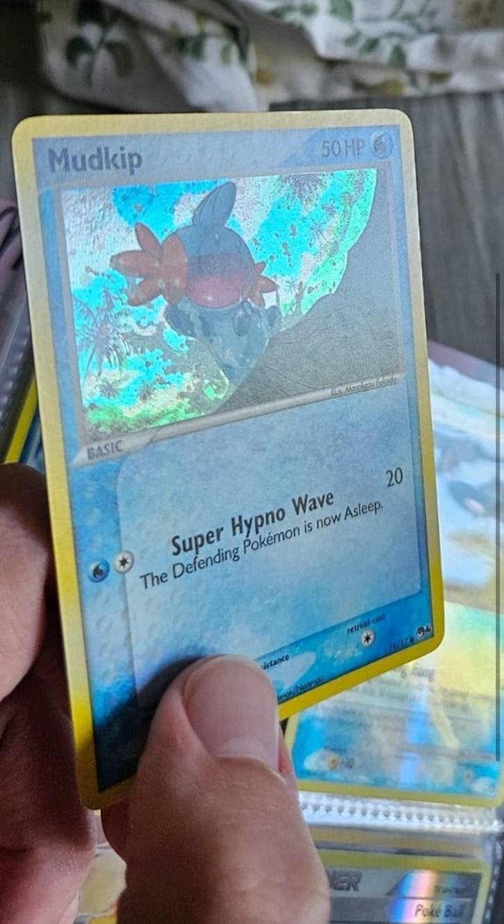 Op zoek naar: Mudkip #11 (lees omschrijving!, Ophalen of Verzenden, Zo goed als nieuw, Losse kaart, Foil
