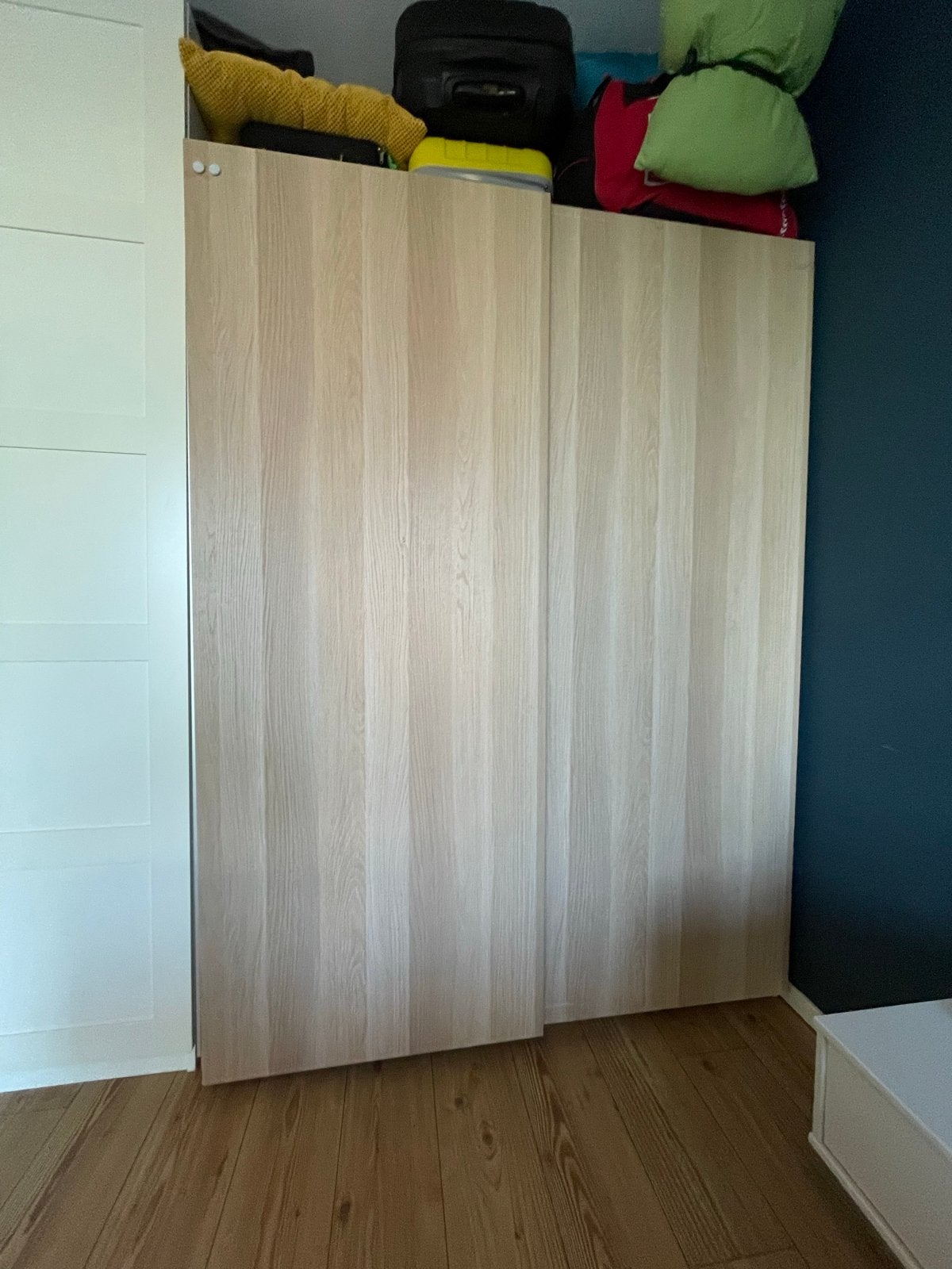 IKEA PAX kledingkast met schuifdeuren en schoenenrek