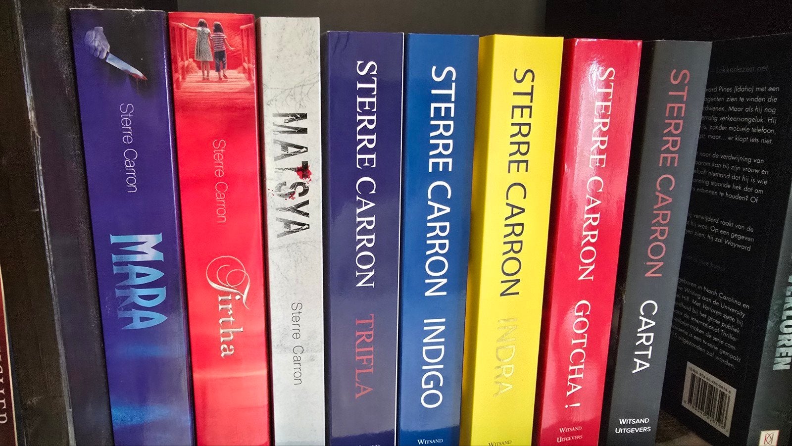 Sterre Carron 8 delen van serie Rani Diaz, Ophalen of Verzenden, Nieuw, Sterre Caron