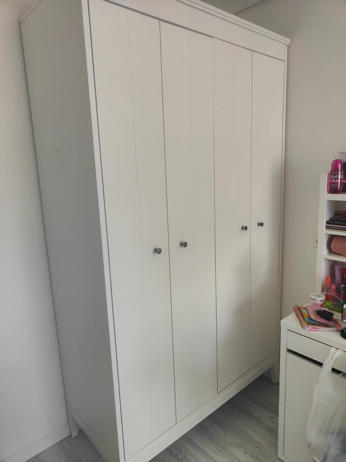 witte kledingkast, Huis en Inrichting, Zo goed als nieuw, 150 tot 200 cm, 50 tot 75 cm, Ophalen