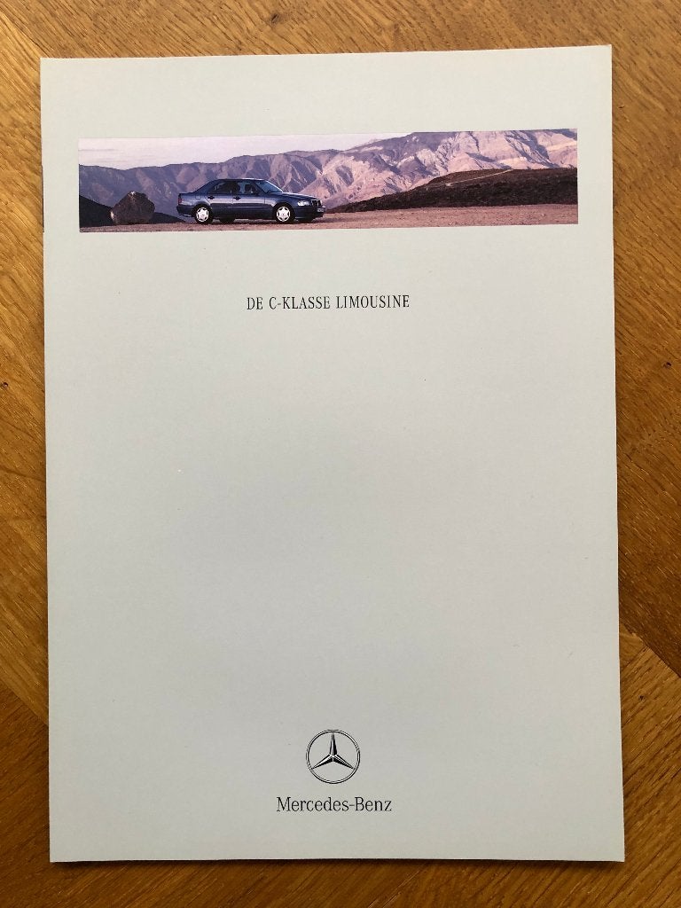 Mercedes-Benz C-Klasse folder 1998, Verzenden, Nieuw, Mercedes, Mercedes-Benz