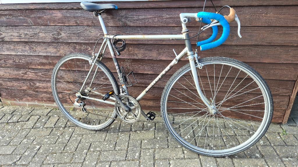 Oude Norta fiets, Shimano versnellingen, bijna nieuwe banden, 28 inch, Gebruikt, Heren, Ophalen