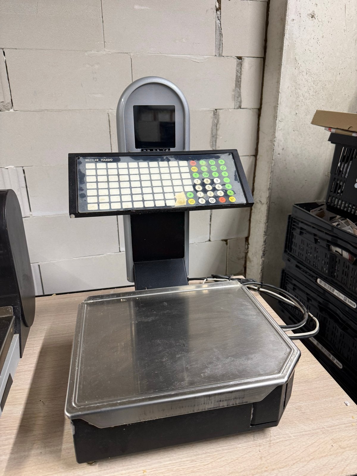 Mettler Toledo Weegschaal met Bonprinter, Ophalen