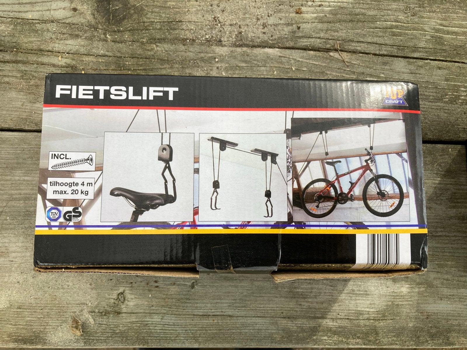 2x Fietslift - Handige ophangbeugel voor fietsen, Ophalen of Verzenden, Nieuw