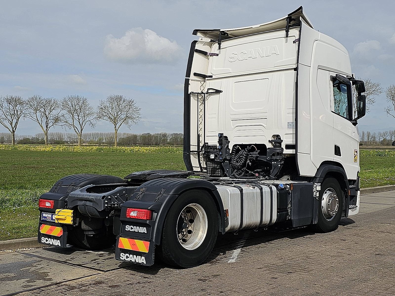 SCANIA R410 retarder 2x tank, Auto's, Vrachtwagens, Automaat, Euro 6, Scania, Wit