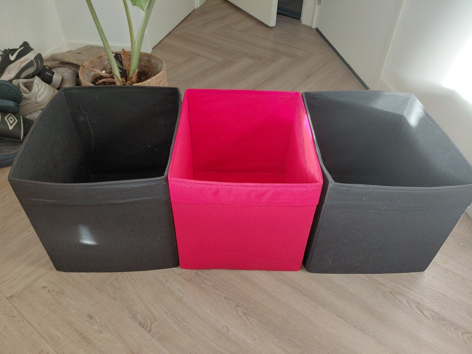 Ikea opbergmanden, Huis en Inrichting, Ophalen, Gebruikt