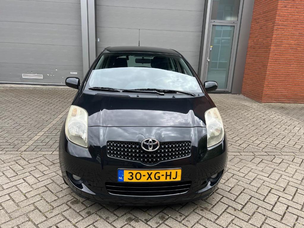 Toyota Yaris 1.3 | Keyless entry | Startknop | 2007 | Zwart, Auto's, Toyota, Voorwielaandrijving, Stof, 40 €/maand, Zwart