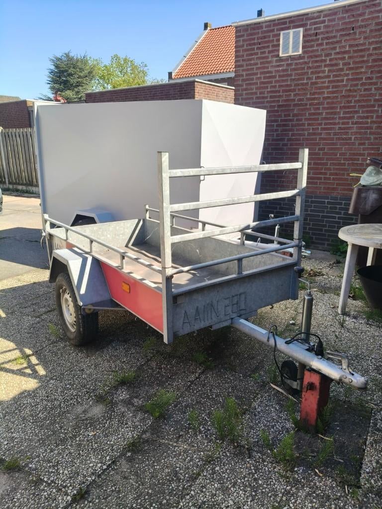 Aanhangwagen open Merk Gookar Open Type A 200x100x28 cm, Auto diversen, Ophalen, Gebruikt