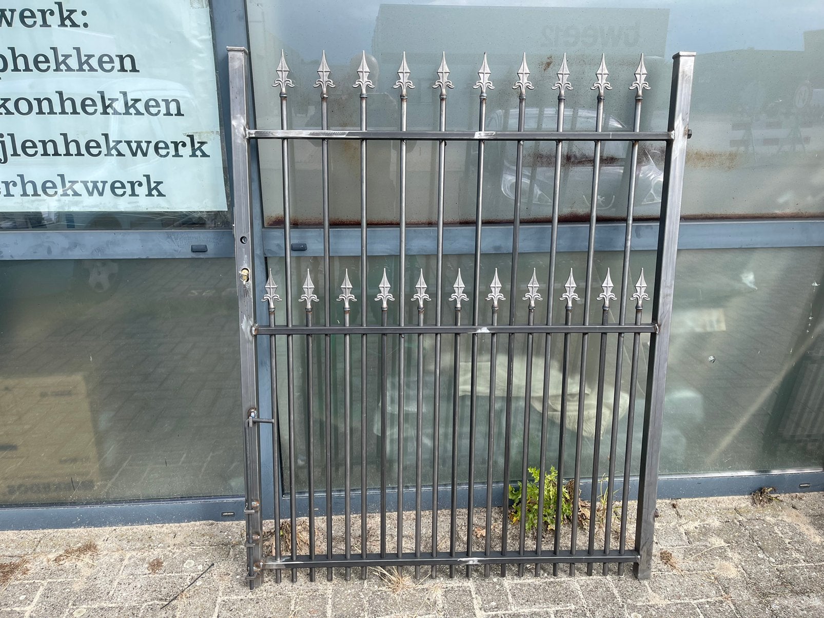 Looppoort 1.30 breed 1.50 hoog op maat, Nieuw, Ophalen of Verzenden, Looppoort, 150 tot 200 cm