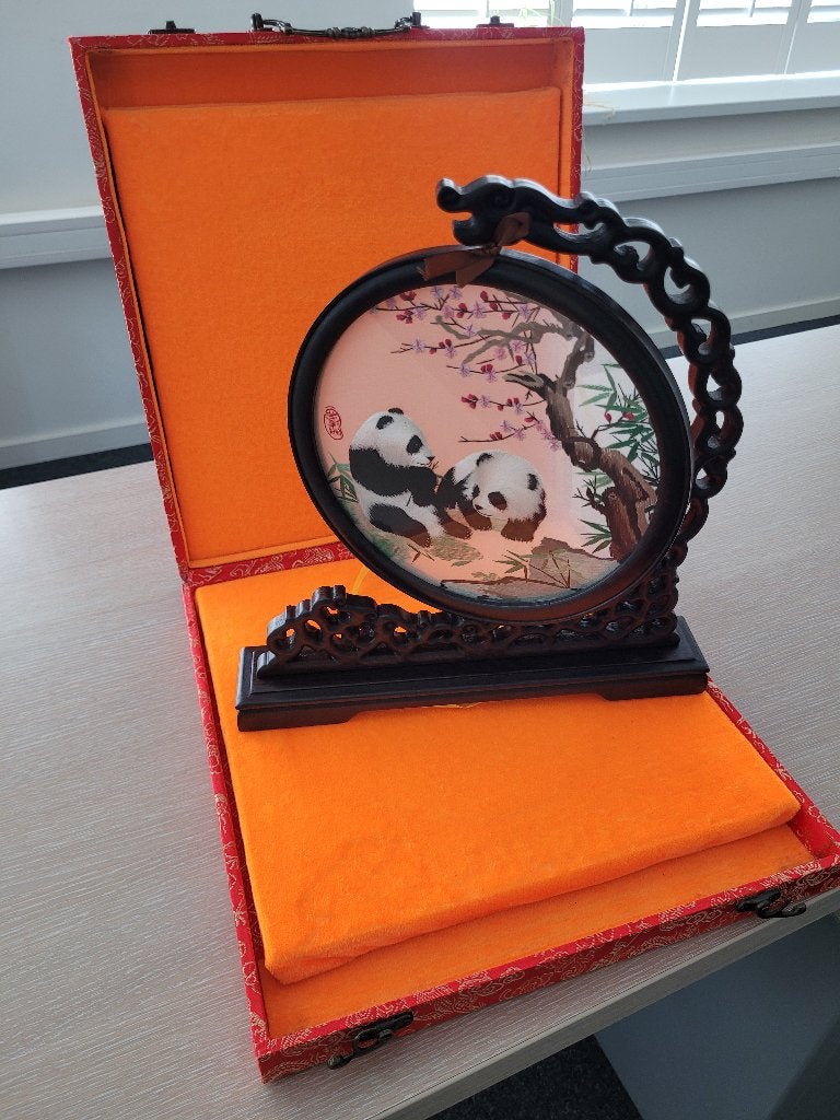 Leuke hanger met panda's uit China, Ophalen, Nieuw, Overige typen