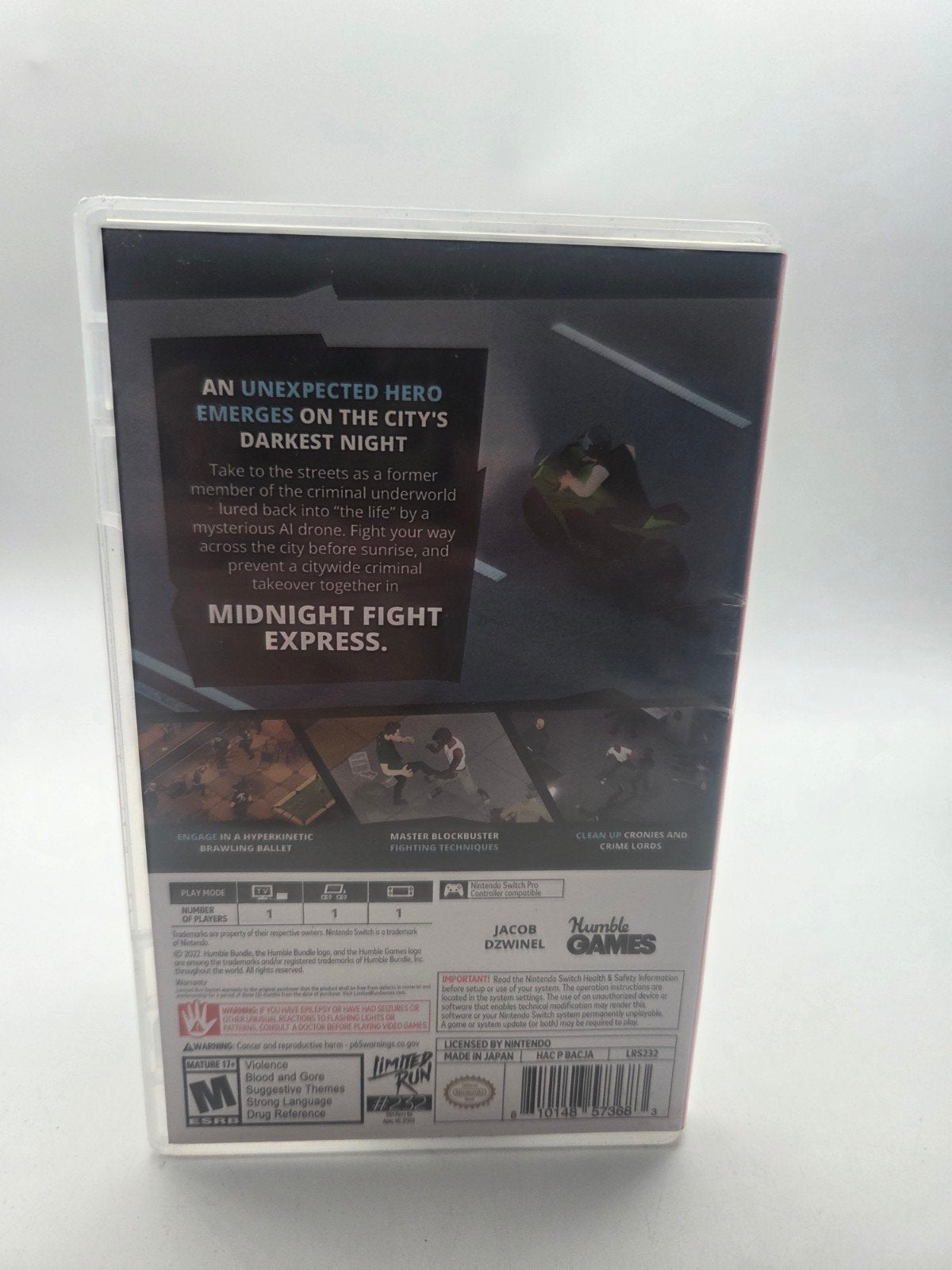 Midnight Fight Express Nintendo Switch, Niet gespecificeerd op product, Vechten, 1 speler, Ophalen of Verzenden