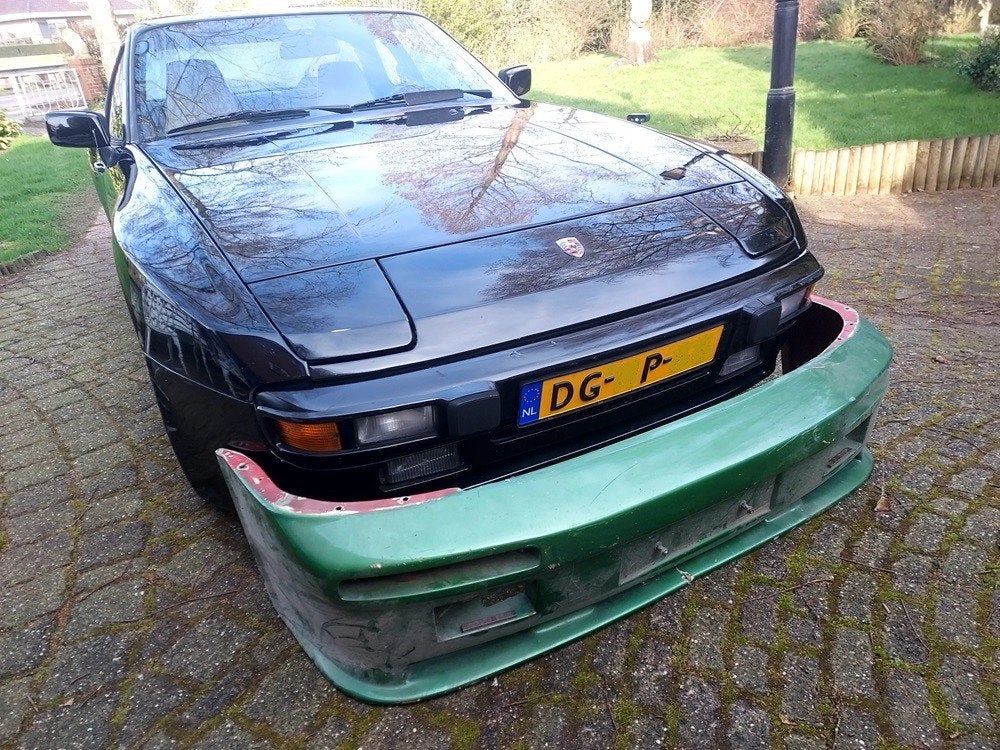 Polyester voorspoiler, Ophalen, Voor, Porsche, Nieuw