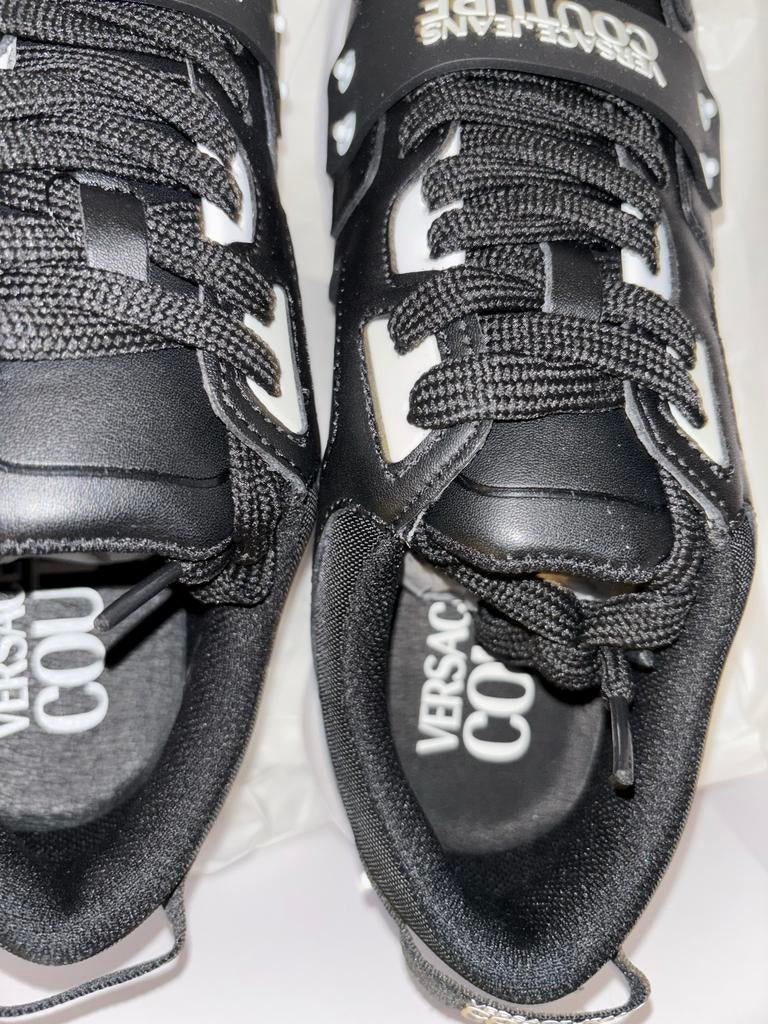 Versace Jeans Couture Sneakers Zwart/Wit, Zwart, Nieuw, Ophalen of Verzenden, Sneakers of Gympen