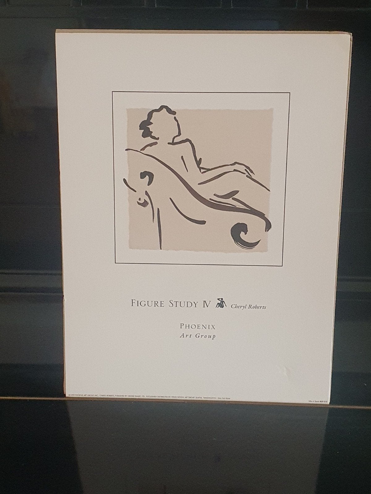 Vintage 'Figure Study IV' Cheryl Roberts (Phoenix Art Group), Ophalen