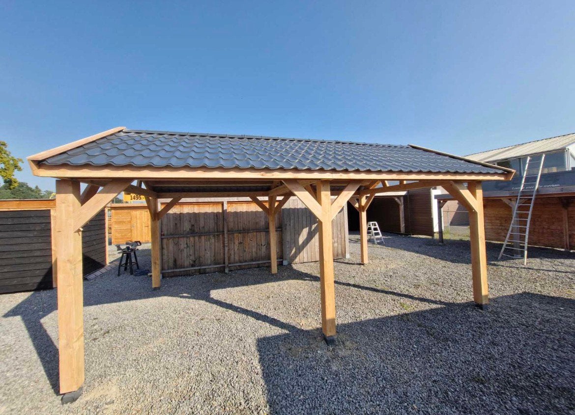 Zadeldak overkapping 880X440, Ophalen, Nieuw