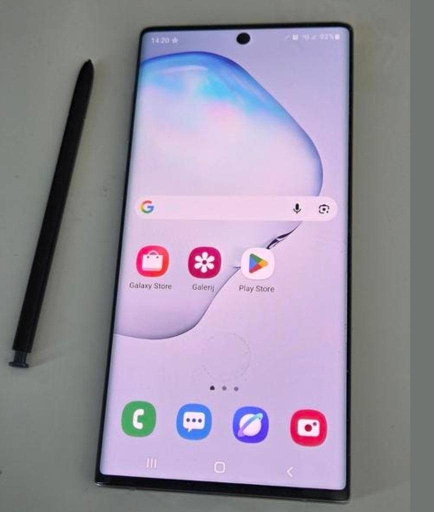 Samsung Galaxy Note 10 met S Pen en hoesje, Telecommunicatie, Mobiele telefoons | Samsung, Gebruikt, Zwart, Touchscreen, Ophalen of Verzenden