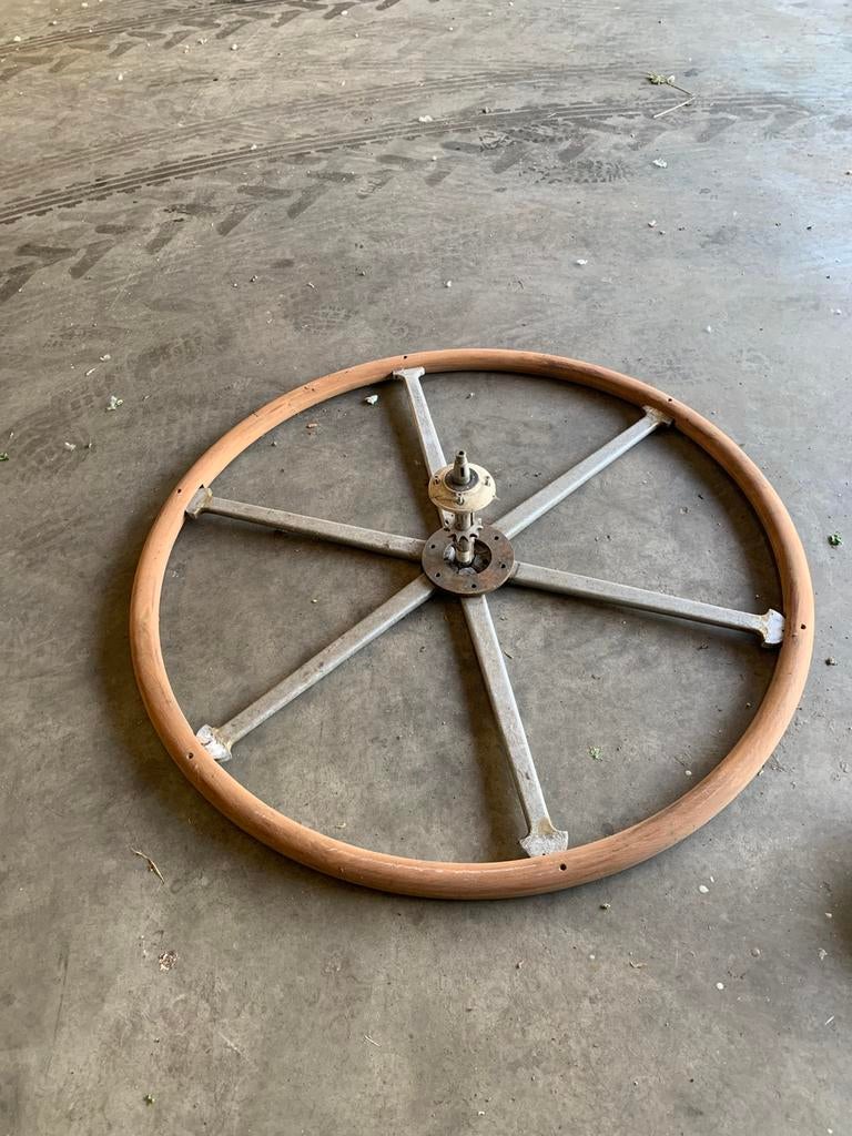 Stuurwiel voor skoep, Watersport en Boten, Ophalen of Verzenden, Zo goed als nieuw, Motor en Techniek, Zeilboot of Motorboot