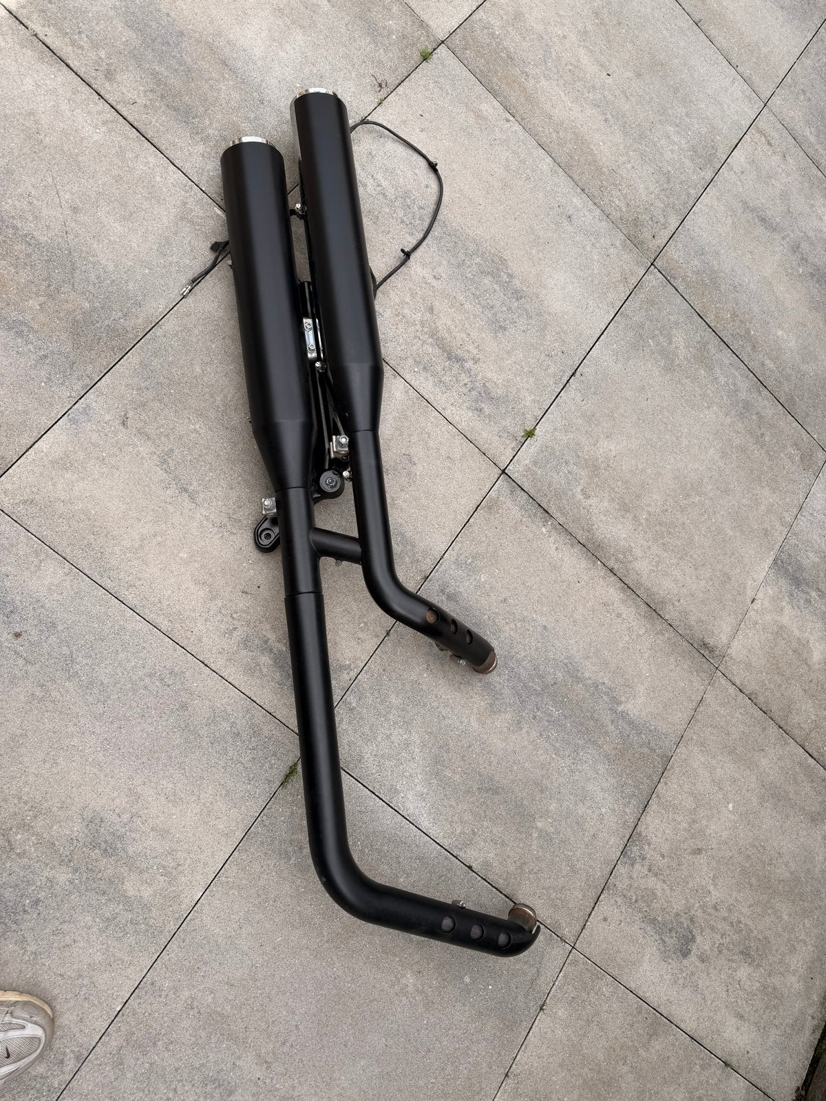 Harley Davidson Low Rider ST Originele Uitlaat 2022 M8 117, Ophalen of Verzenden, Gebruikt