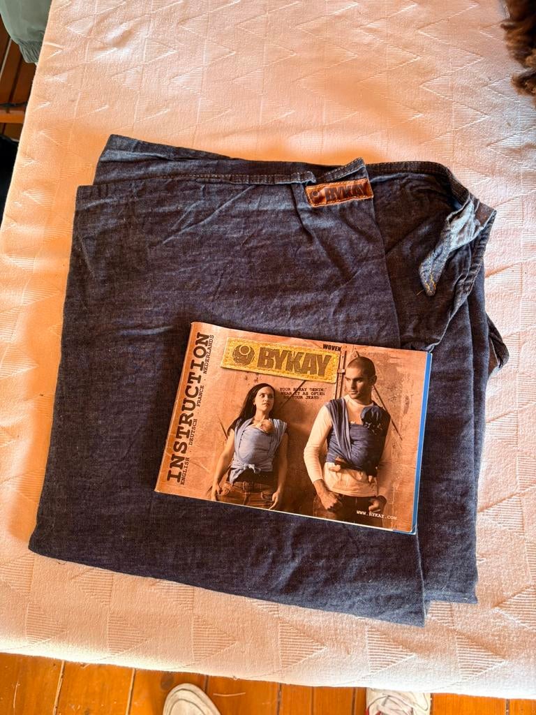 ByKay Draagdtoek Denim., Ophalen of Verzenden, Zo goed als nieuw, Draagdoek, Overige merken